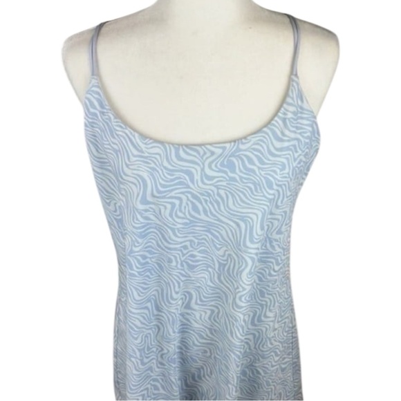 Abercrombie & Fitch Light Blue Dress Size LT - Picture 2 of 9